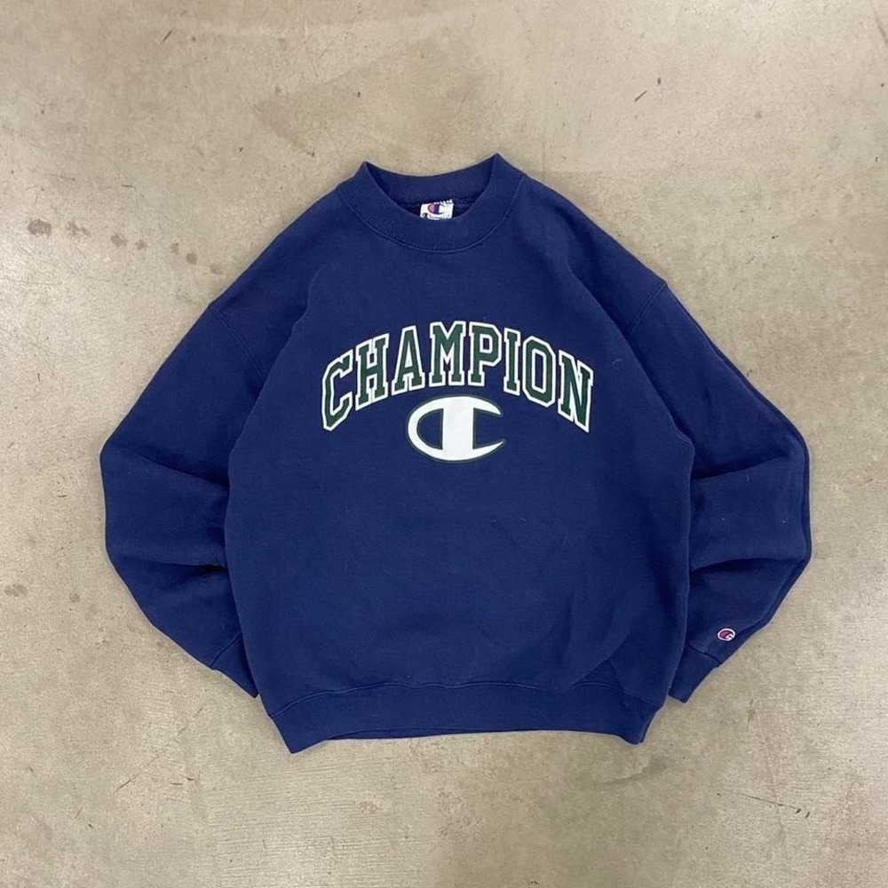 Vintage 90s Champion Seattle Seahawks Colors Crewneck Sweatshirt Size M